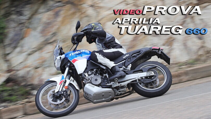 Prova Aprilia Tuareg 660: esploratrice infaticabile VIDEO
