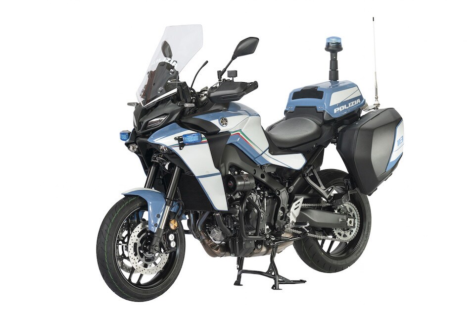 Yamaha, a Eicma 2021 una Tracer 9 per la Polizia di Stato