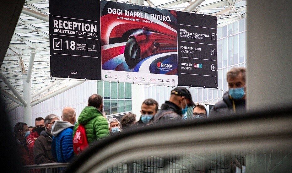 EICMA 2021, da oggi l'apertura al pubblico