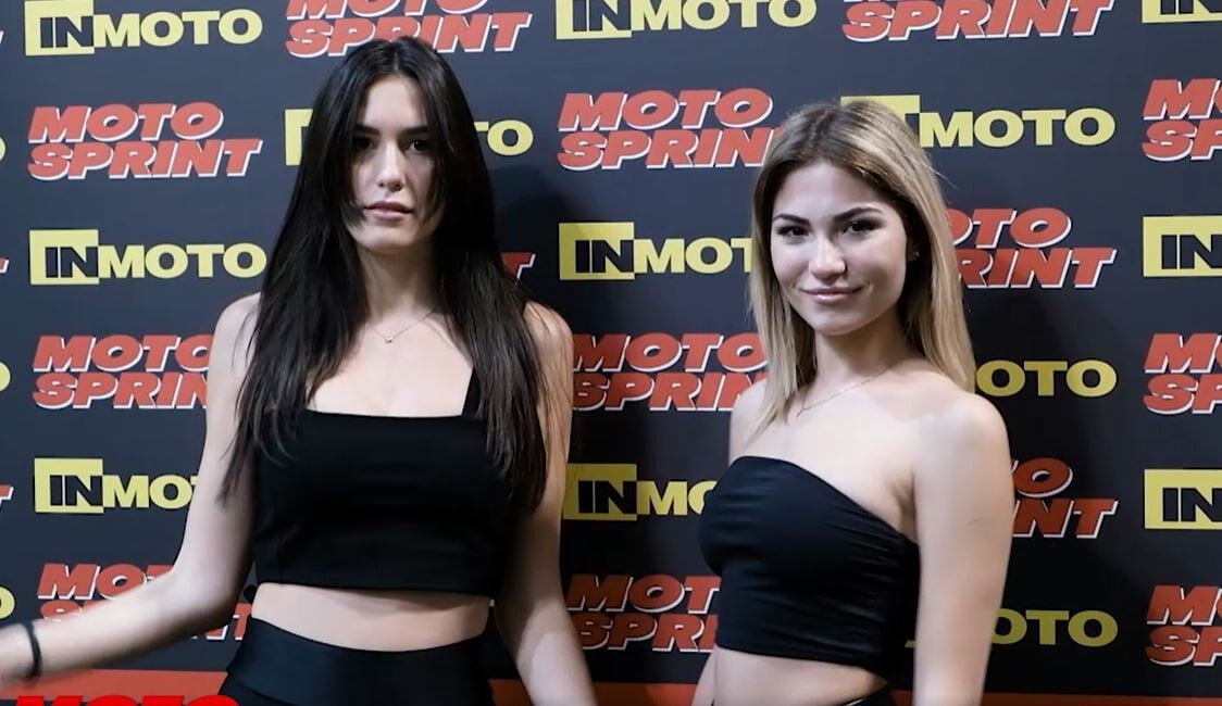 EICMA 2021, le ragazze allo stand InMoto e Motosprint