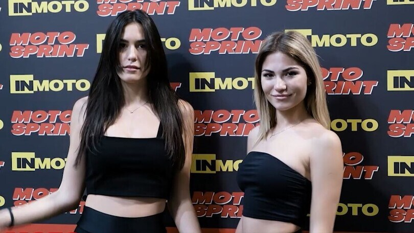 EICMA 2021, le ragazze allo stand InMoto e Motosprint