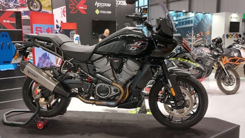 HP Corse SPS Carbon, lo scarico per Harley-Davidson Pan America
