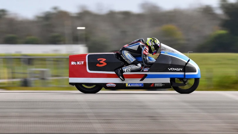 Voxan Wattman, con la nuova moto Biaggi batte ogni record