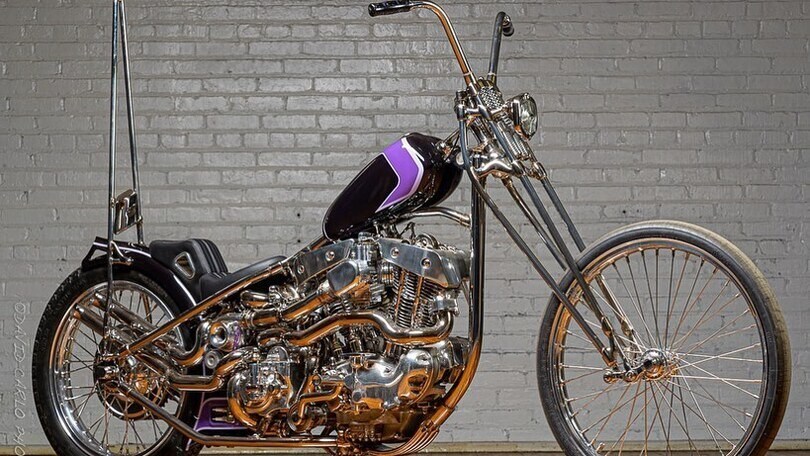 Harley-Davidson, il chopper custom by Christian Newman