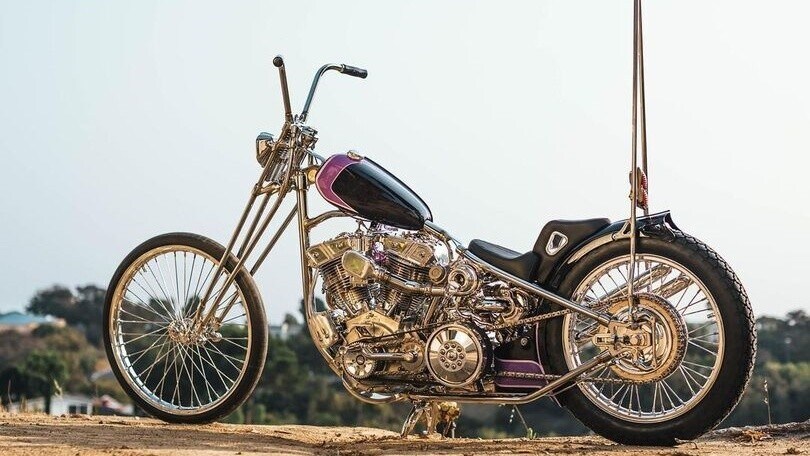 Harley-Davidson, il chopper turbo (quasi) tutto artigianale