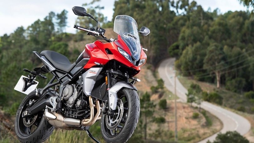 Prova Triumph Tiger Sport 660 LE FOTO