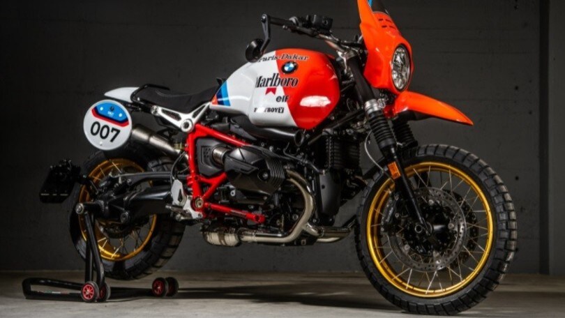 BMW R nineT "Paris-Dakar" by VTR Custom