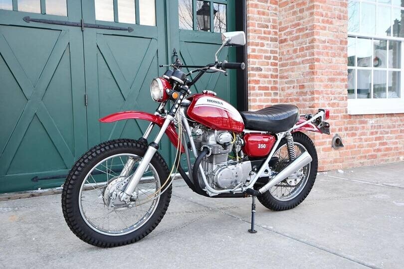Honda SL350, la scrambler del 1971 appartenuta a John Wayne