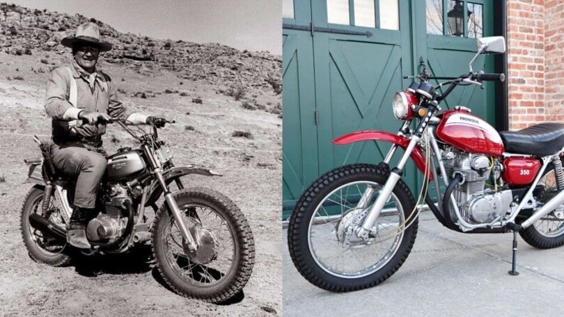 Honda SL350, all'asta la scrambler di John Wayne