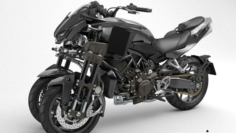 Furion Motorcycles, l'ibrida a trazione integrale su base Yamaha Niken