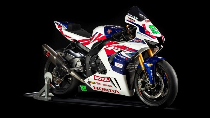 Honda Racing UK, livrea celebrativa per i 30 anni della Fireblade