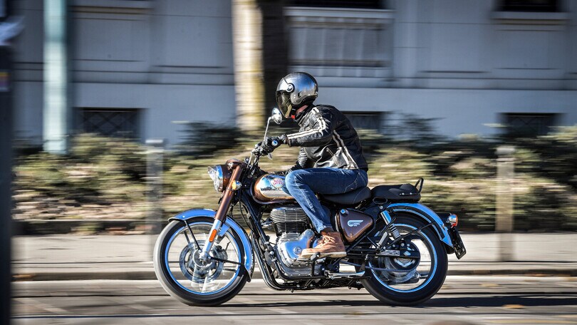 Royal Enfield Classic 350, LE FOTO DELLA PROVA