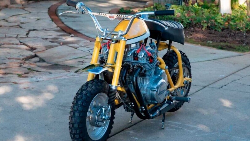 Honda Monkey da sparo: in USA le montano il 4 in linea della "Four"