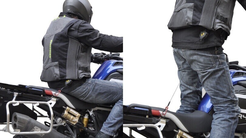 Fast Lock, l'airbag per motociclisti pratico e sicuro con gilet incorporato