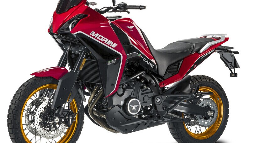 Moto Morini X-Cape 650 Gold Wheels Edition