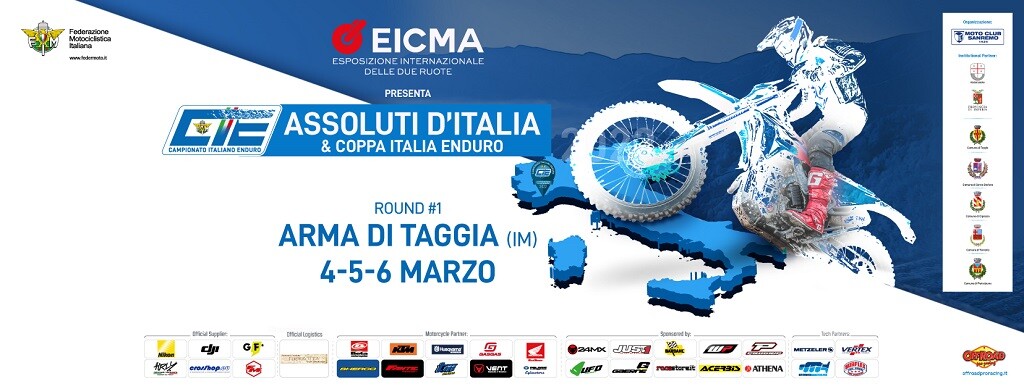EICMA, il nuovo title sponsor dei campionati italiani di enduro