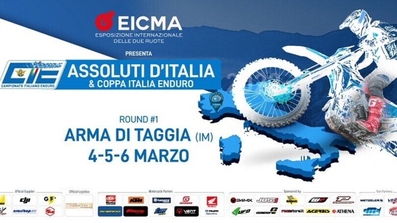 EICMA, il nuovo title sponsor dei campionati italiani di enduro