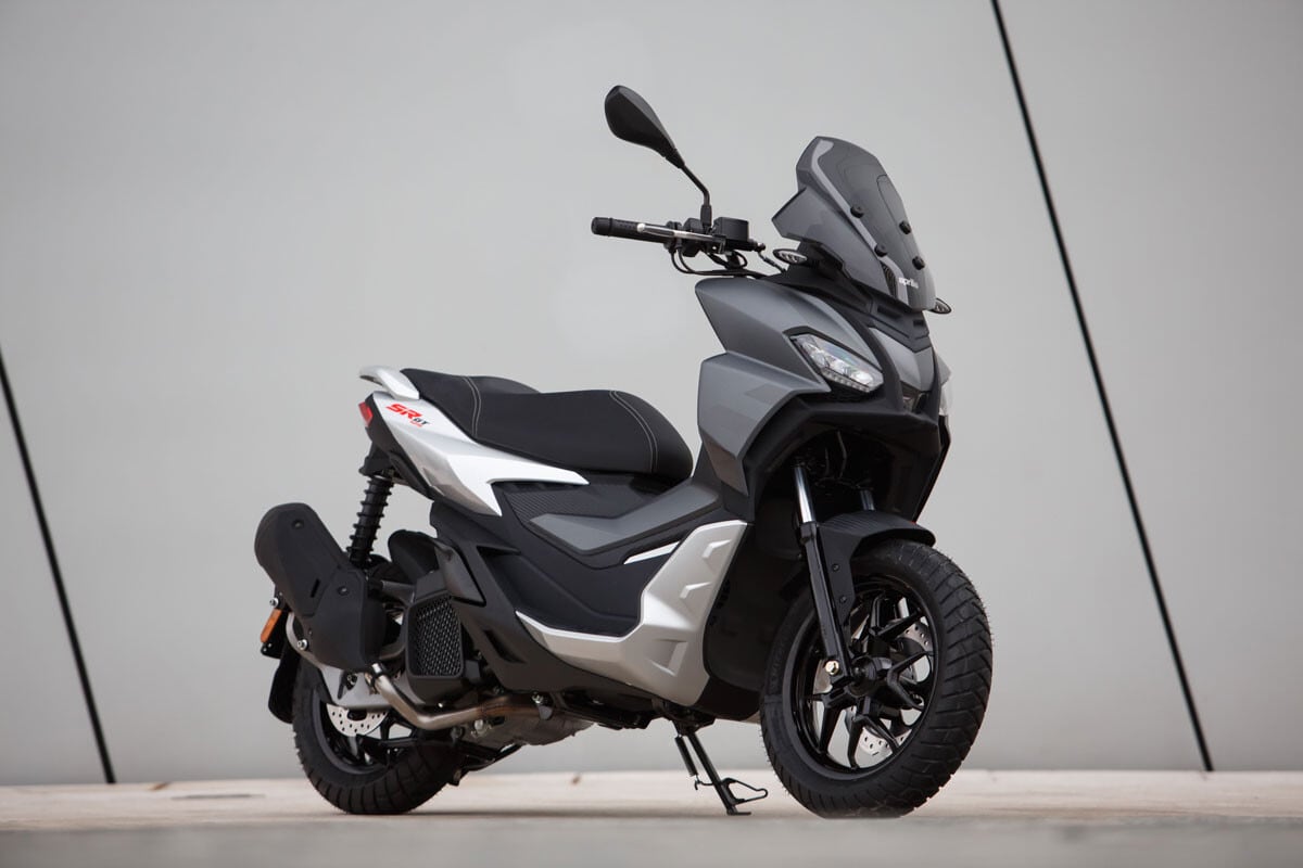 Aprilia SR GT 125 e 200, le foto della prova