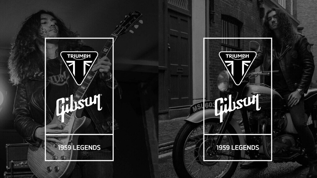 Triumph e Gibson, moto e chitarre a sostegno della salute maschile