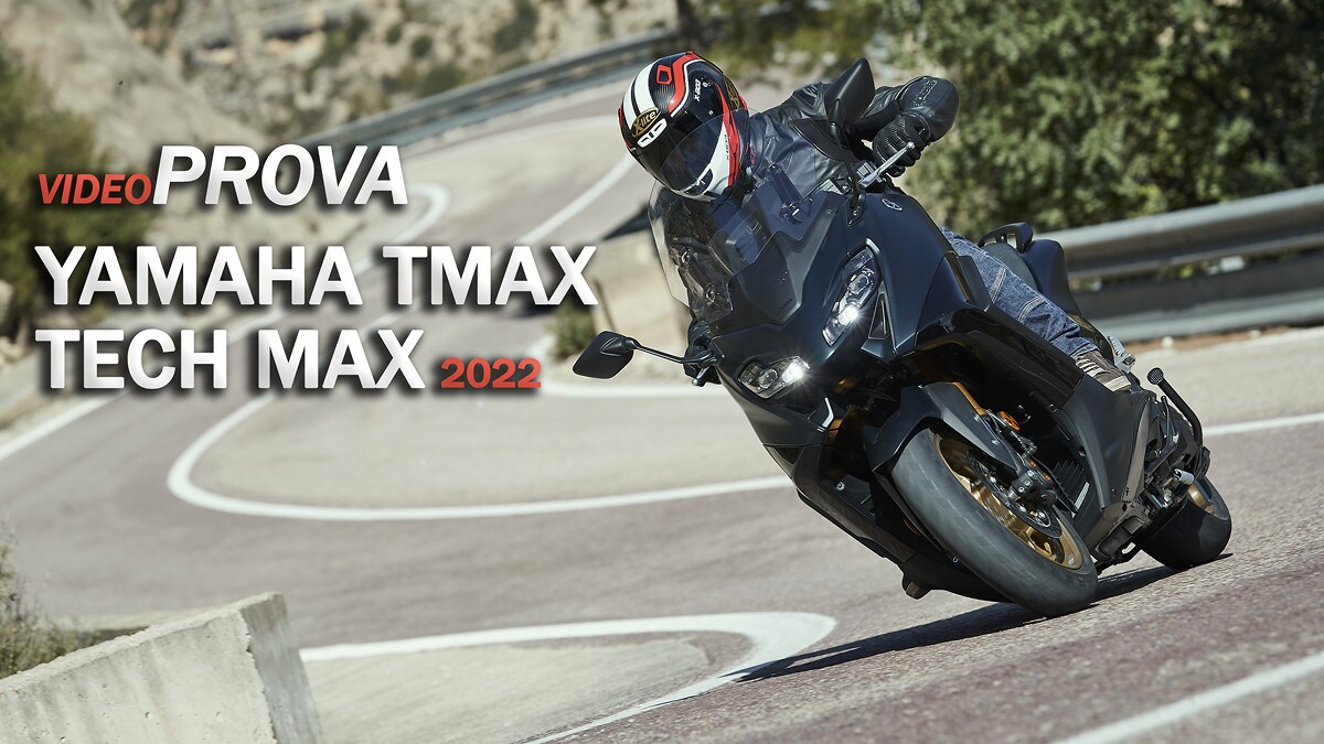 Video-prova Yamaha TMAX Tech Max 2022