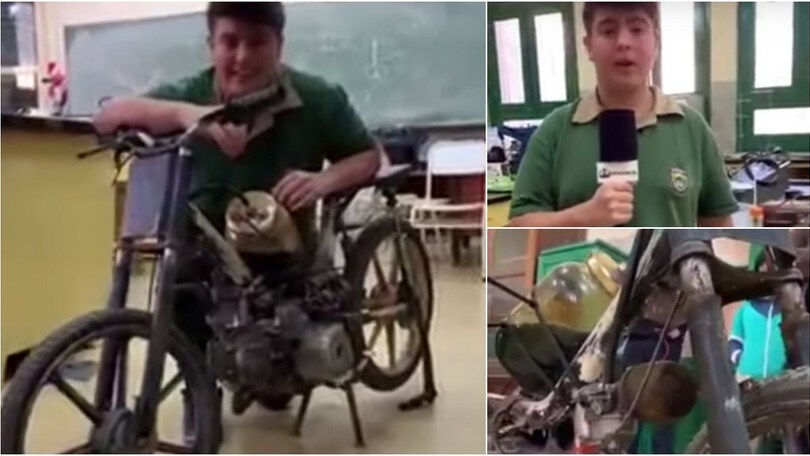 Risolto il caro benzina: ecco la moto acqua