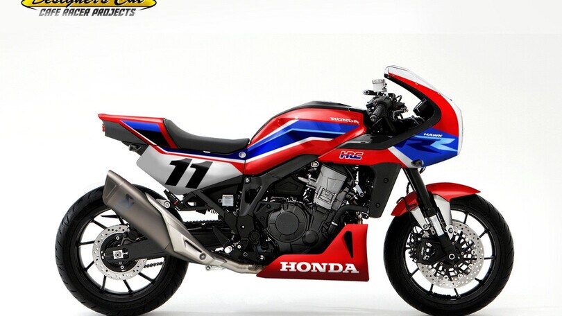 Honda Hawk RR, la nuova café racer vista da Oberdan Bezzi