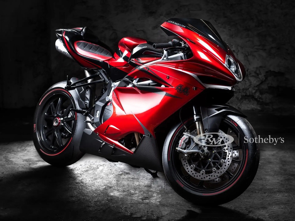 MV Agusta F4 LH44, l'unica... Rossa di Lewis Hamilton