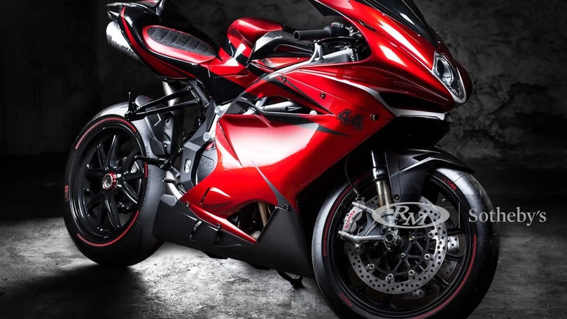 MV Agusta F4 LH44, l'unica... Rossa di Lewis Hamilton