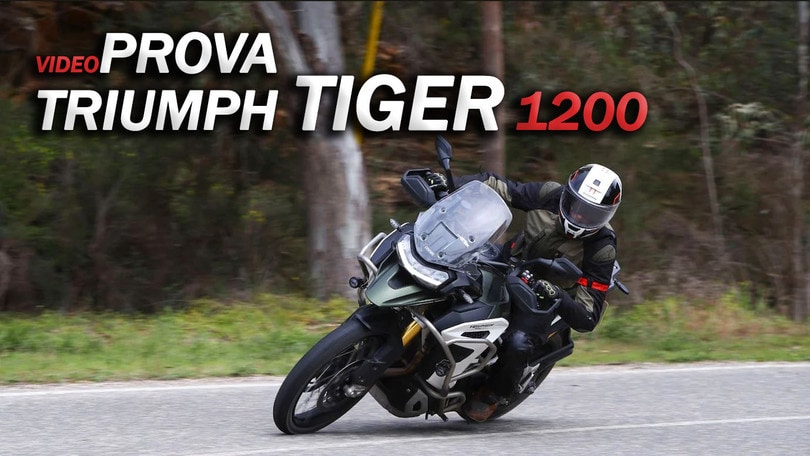 Video-prova Triumph Tiger 1200 2022: crossover tuttigusti