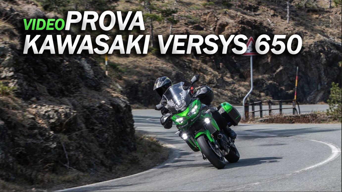 Video-prova kawasaki Versys 650: versatilità totale
