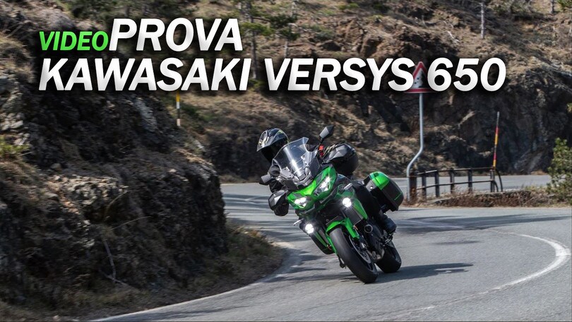 Video-prova kawasaki Versys 650: versatilità totale