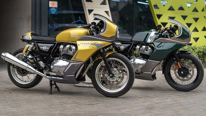 Royal Enfield Interceptor e Continental GT by MK Designs