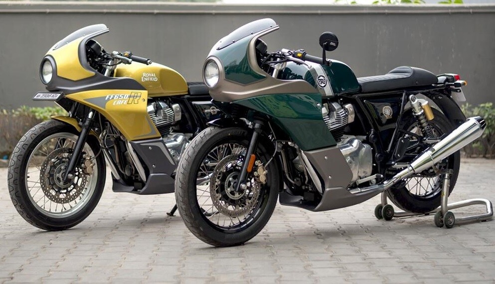 Royal Enfield, un kit per trasformare Interceptor e Continental GT in sportive rétro