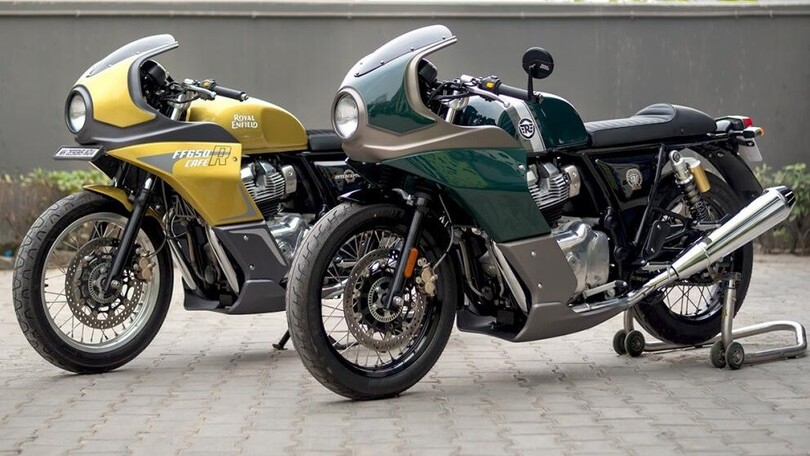 Royal Enfield, un kit per trasformare Interceptor e Continental GT in sportive rétro