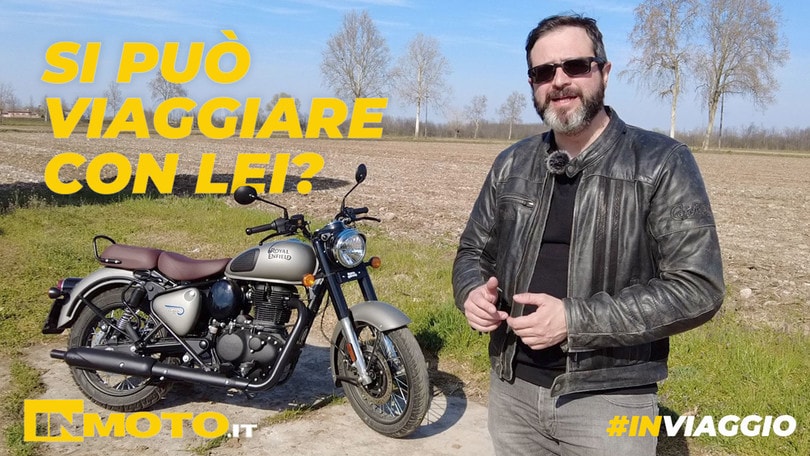 Si può viaggiare con la Classic 350 di Royal Enfield