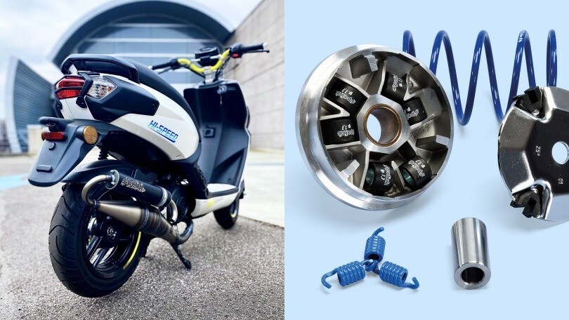 Polini, le novità per lo scooter Peugeot Kisbee