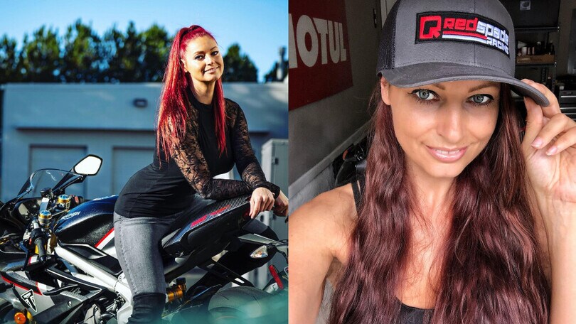 Redspade, la miss delle due ruote che è “rinata” in sella