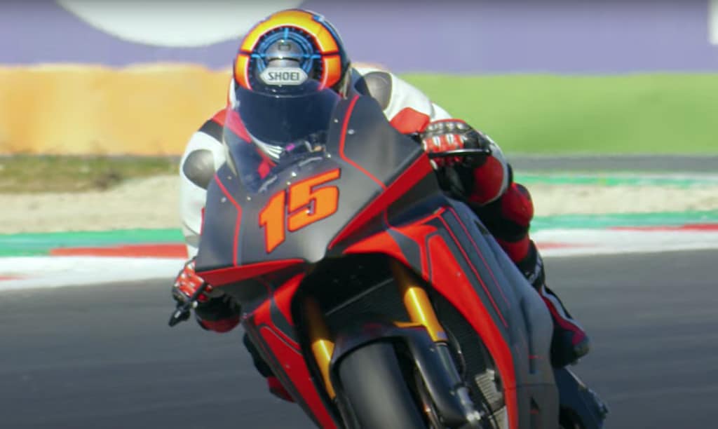 Ducati, la MotoE in pista a Vallelunga - Video