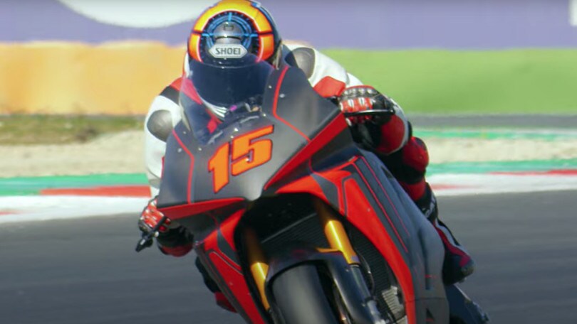Ducati, la MotoE in pista a Vallelunga - Video