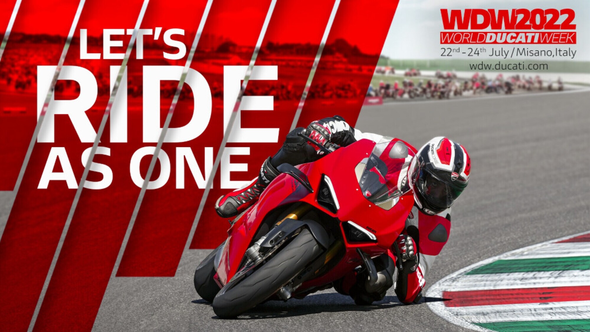 World Ducati Week 2022: tutte le informazioni per partecipare all'evento