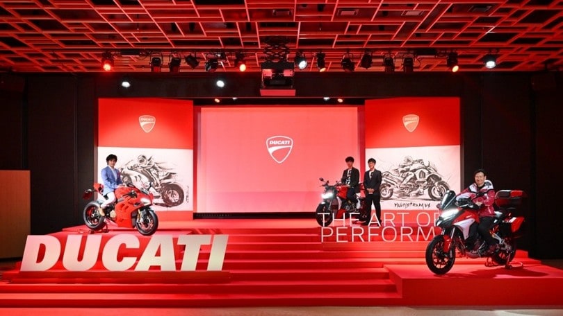 Lo stile Ducati sfila a Tokyo con Art of Performance