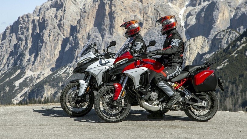 Ducati, con la Multistrada V4 in tour sulle Alpi