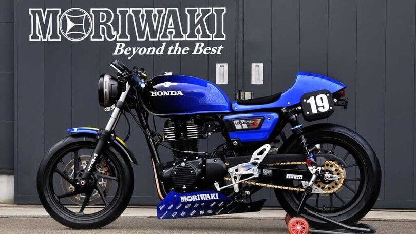 Honda GB350 High'ness "Tetsuba" by Racy Moriwaki