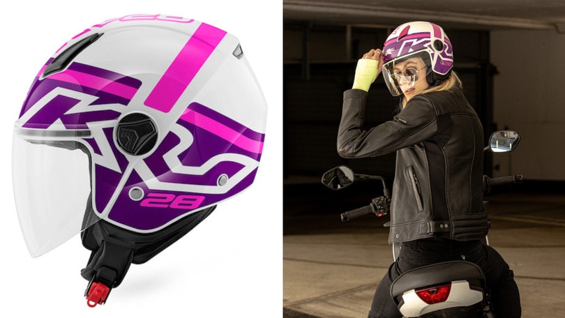 Kappa, stile e sicurezza con la versione “Lady” del casco KV28 EVO JOIN