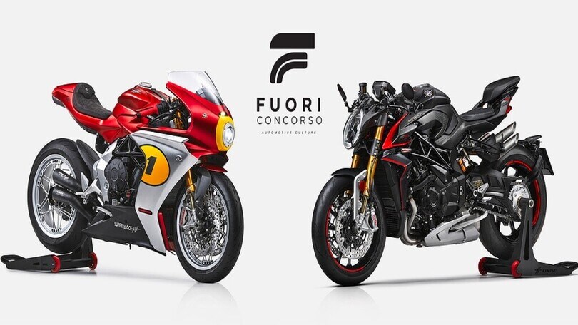 MV Agusta, in riva al lago con Superveloce Ago e Brutale 1000 RR