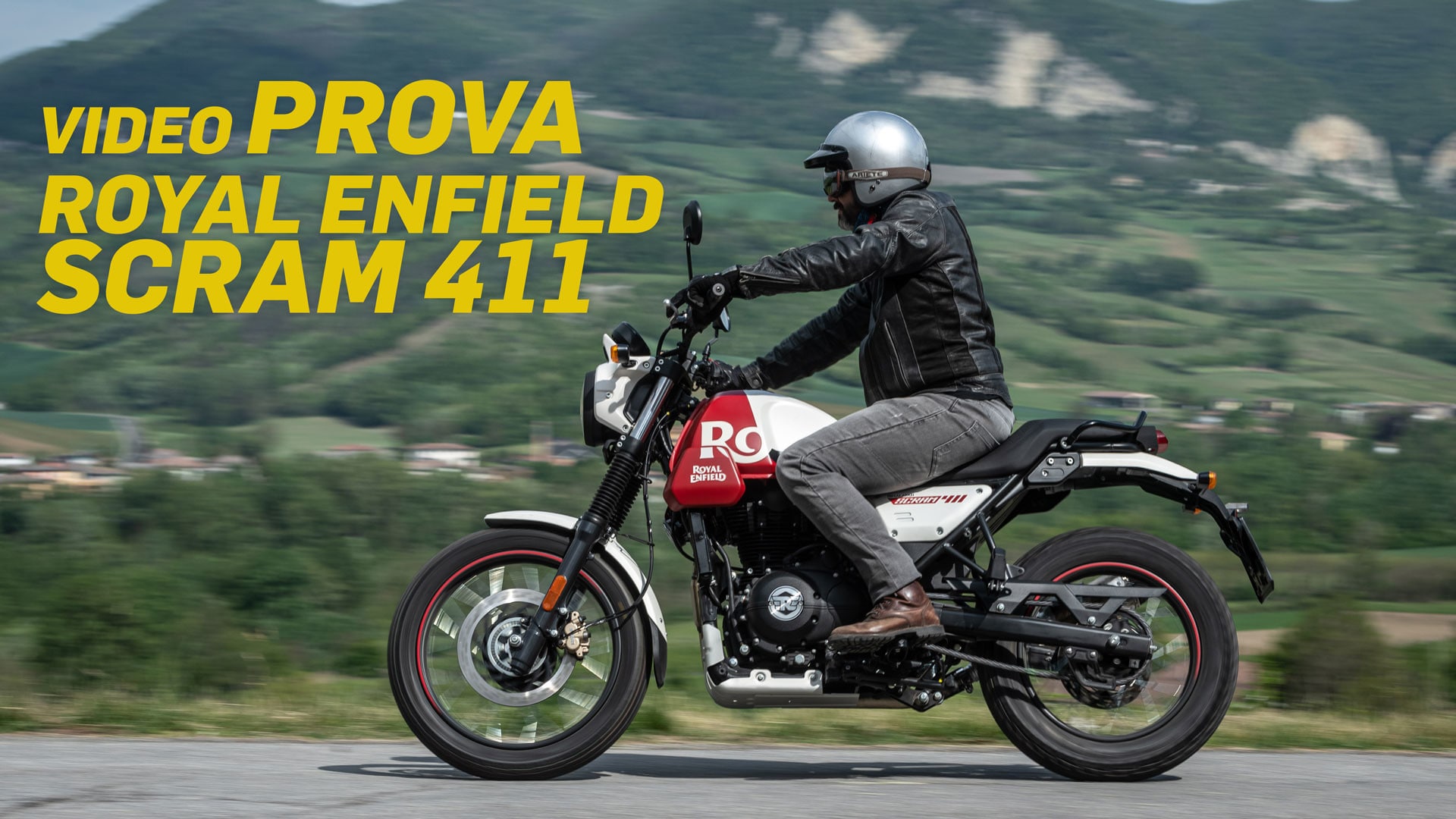 Royal Enfield Scram 411, la video prova