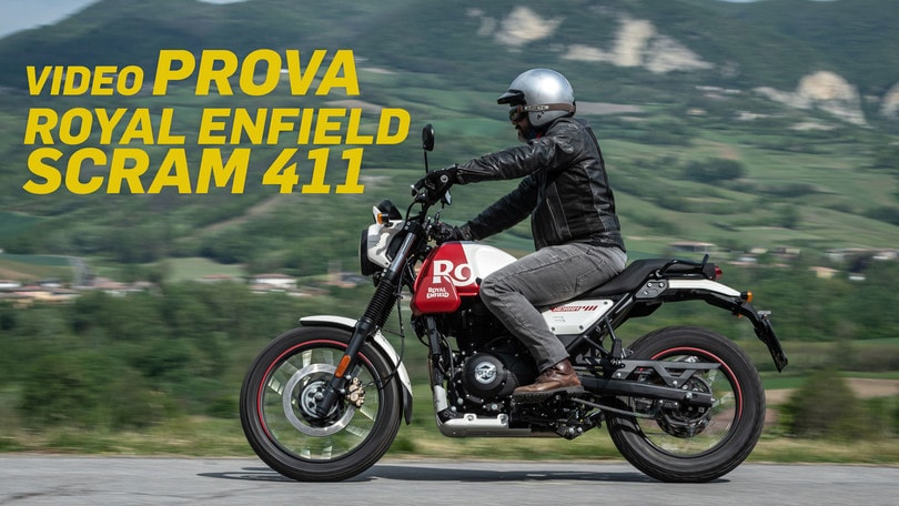 Royal Enfield Scram 411, la video prova