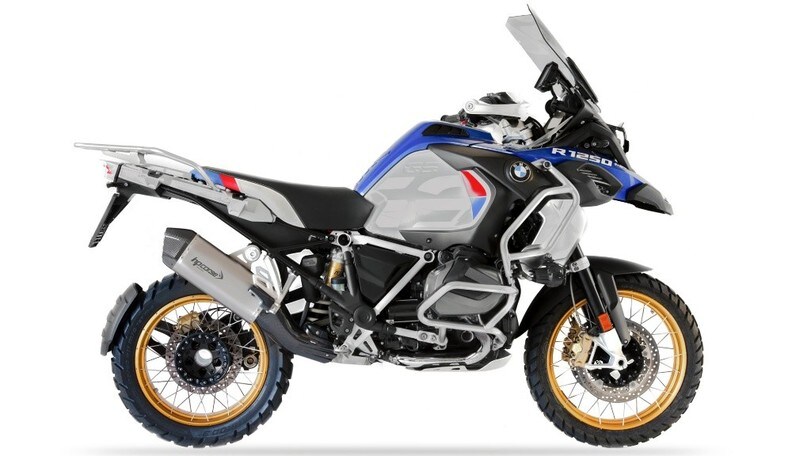HP Corse, tre nuovi scarichi per BMW R 1250 GS