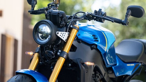 Nuova XSR900 di Yamaha, le immagini dal test