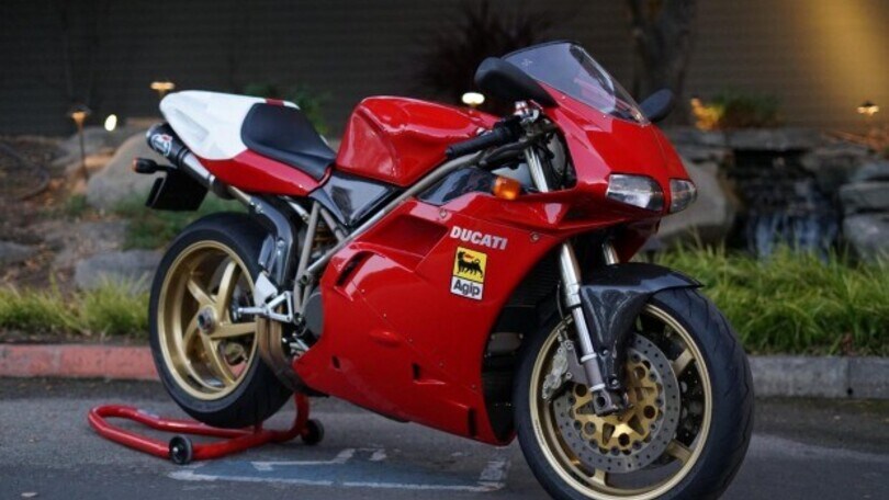 La Ducati 916 SPS battuta all'asta negli USA